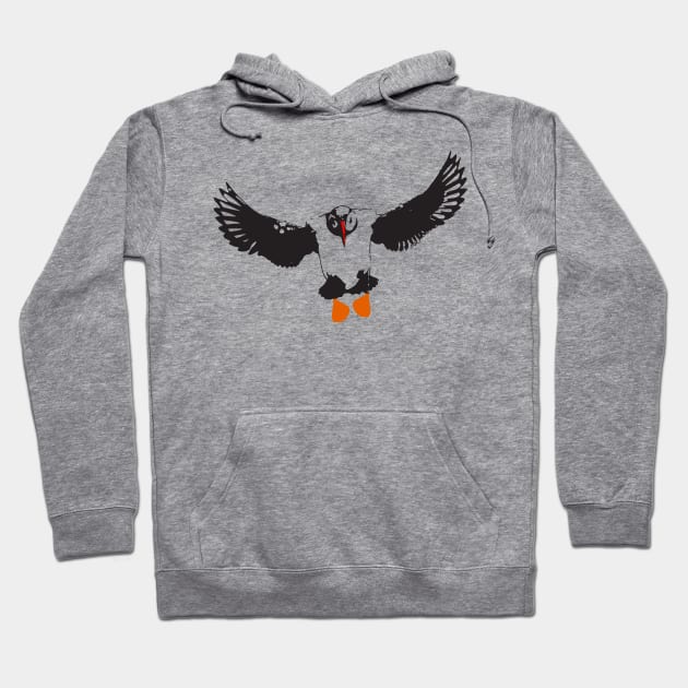 Puffin Hoodie by bullshirter